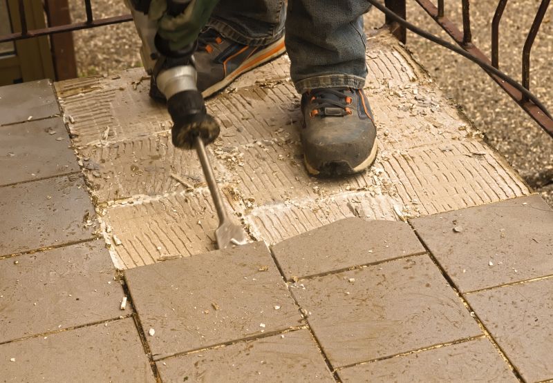 Hardwood Floor Demolition detail