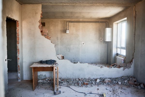 Wall Demolition in Huntington Station