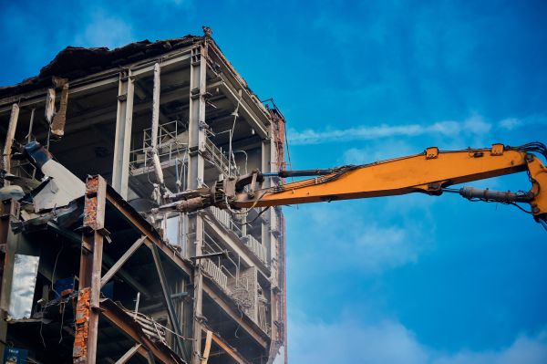 Factory Demolition in Huntington Station