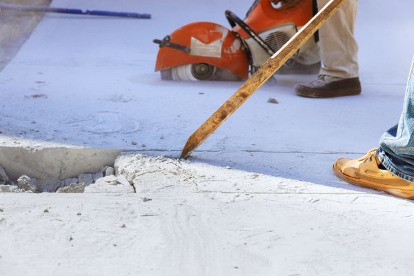 Pavement Removal in Huntington Station
