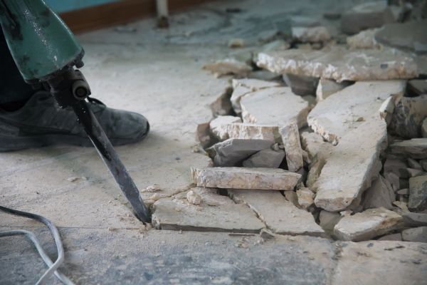 Cement Slab Removal in Huntington Station