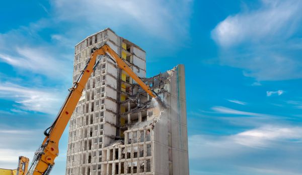 Commercial Building Removal in Huntington Station
